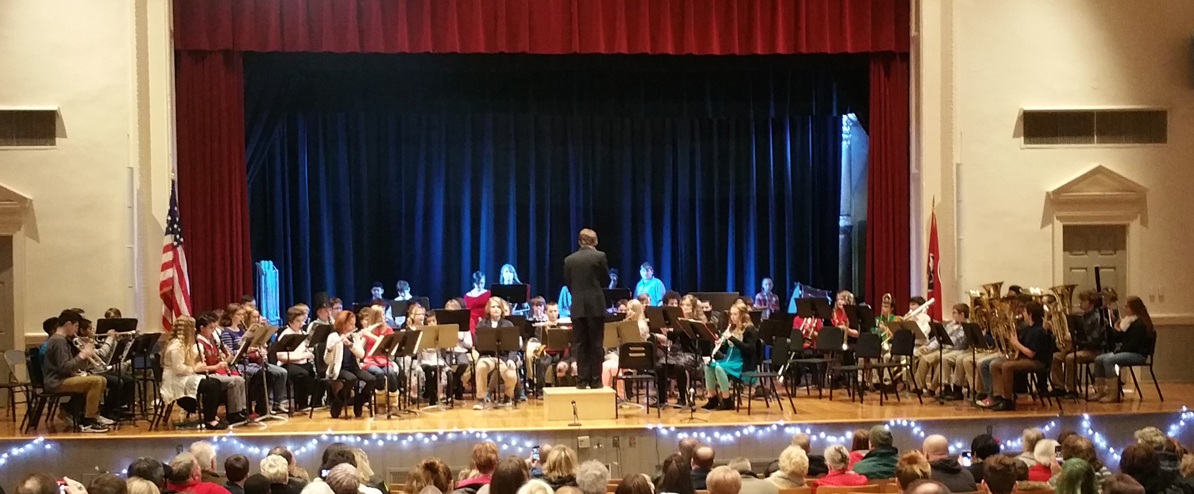 Gresham Middle School Band Concert, Dec 15, 2016