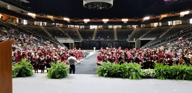 Fulton High School Graduation at Thompson-Boling Arena, May 2018