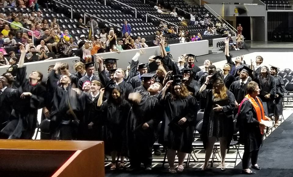 Dr. Paul Kelley Academy Graduation, May 2018
