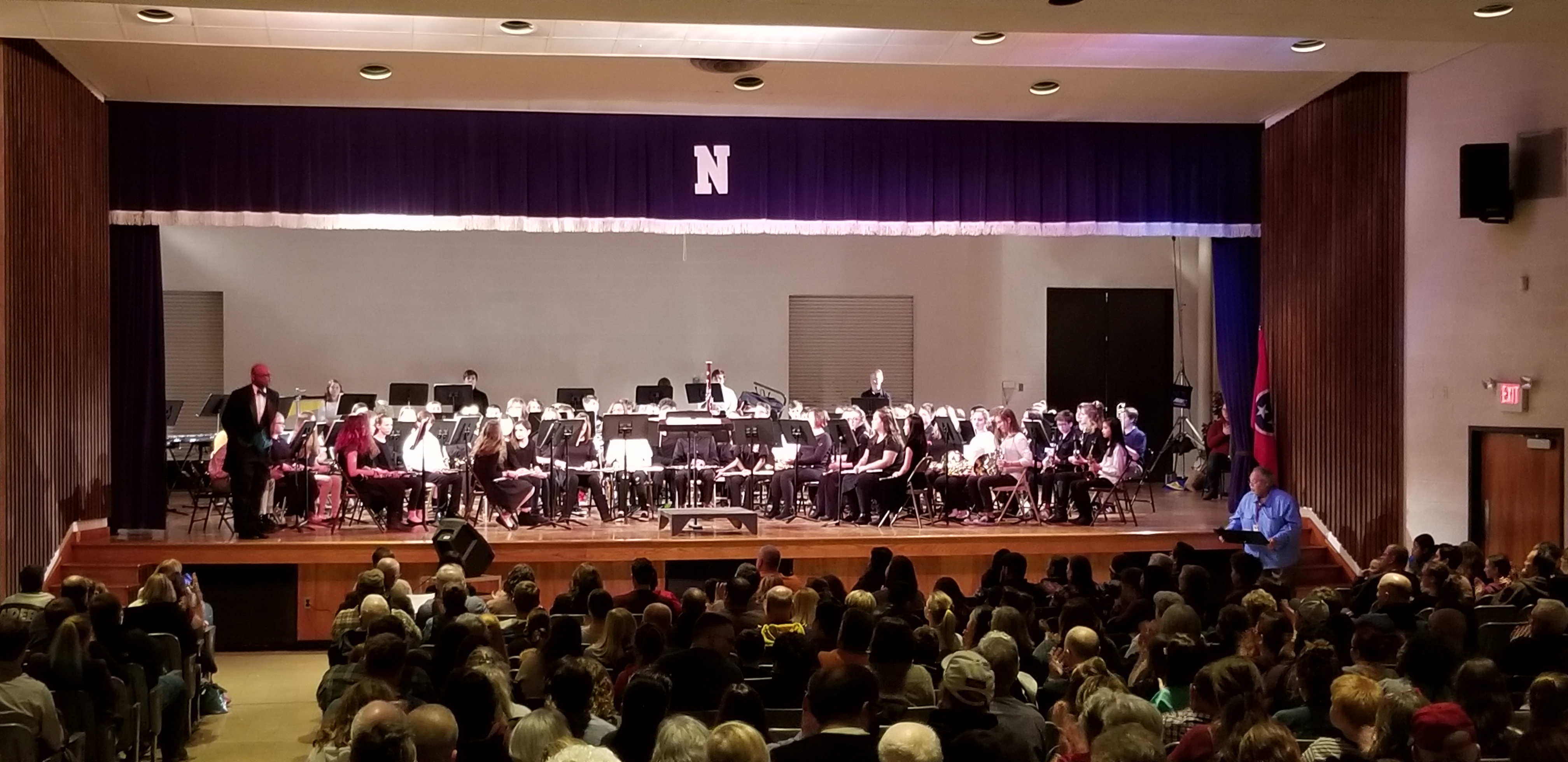 Knox County Middle School Honors Band Concert, January 18, 2019