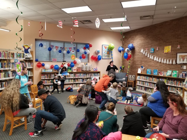 Read Across America Event, Bearden Branch Library, March 1, 2019