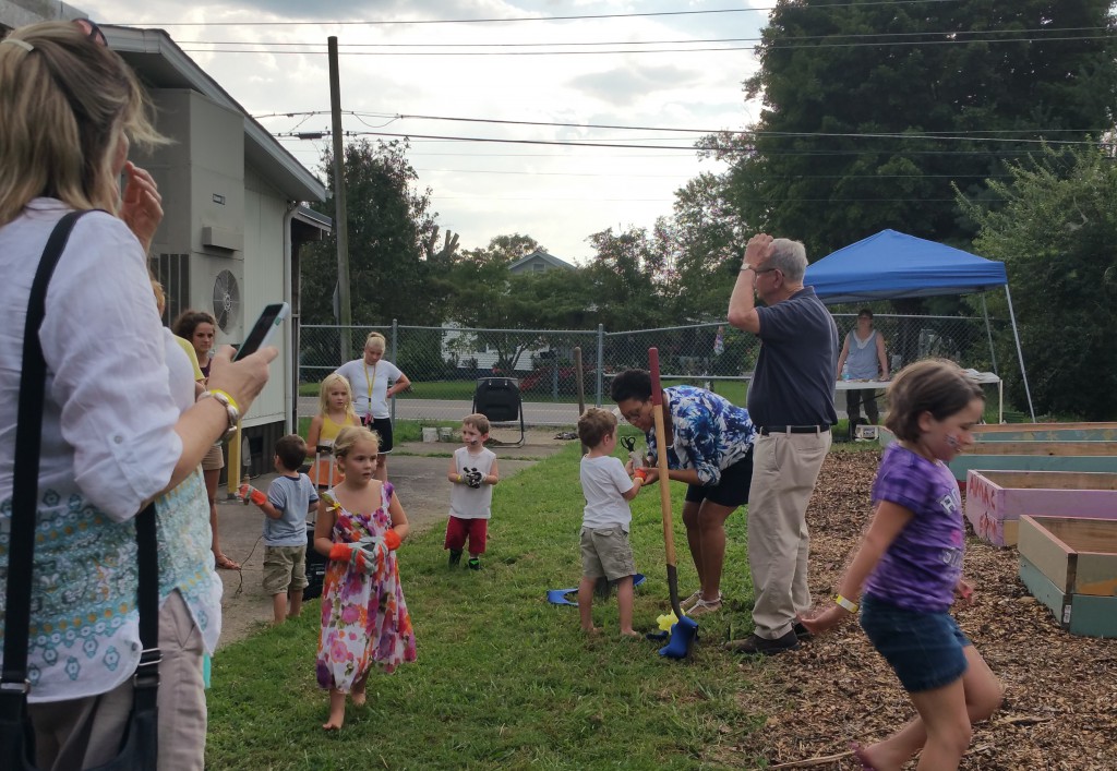 Inskip Community School Garden Ribbon Cutting 2016