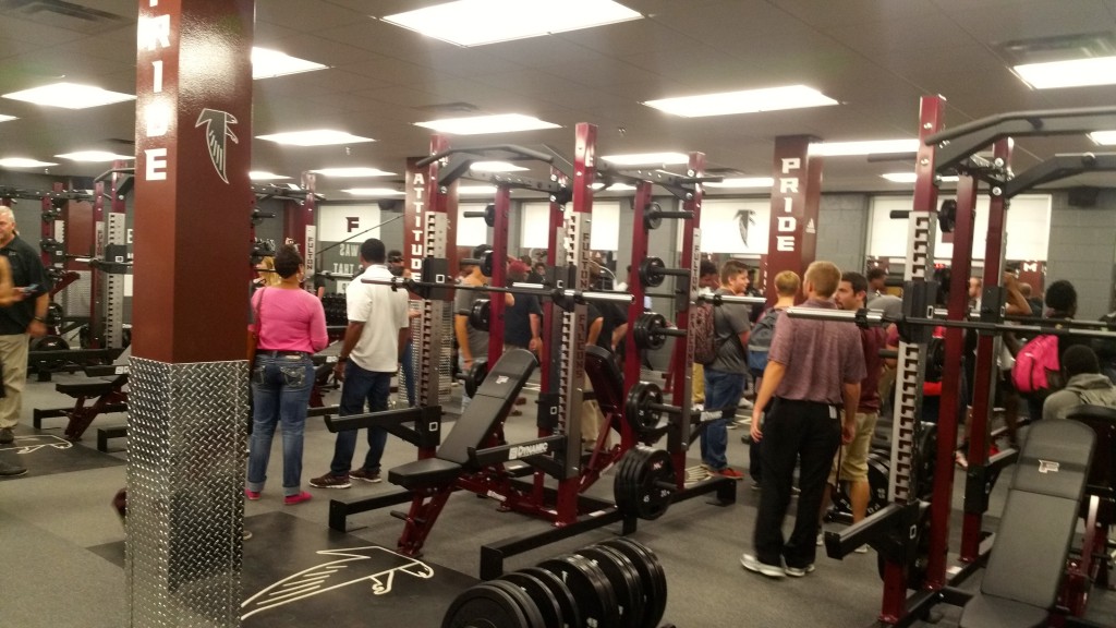Zaevion Dobson Weight Room Opening, September 23, 2016