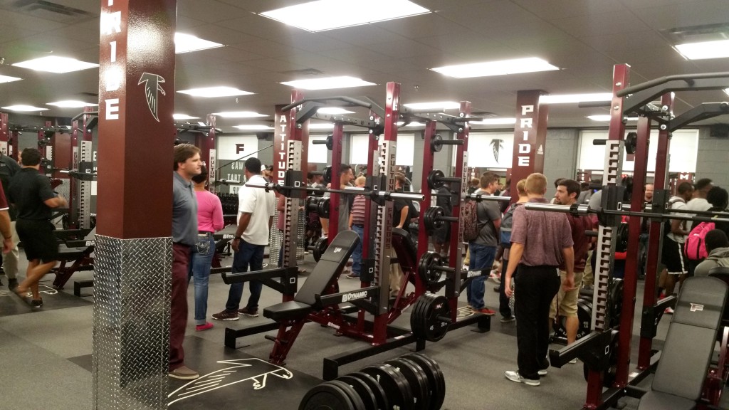 Zaevion Dobson Weight Room Opening, September 23, 2016