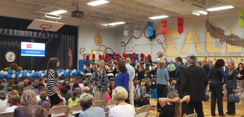 Governor Haslam at Mount Olive Elementary, October 27, 2016