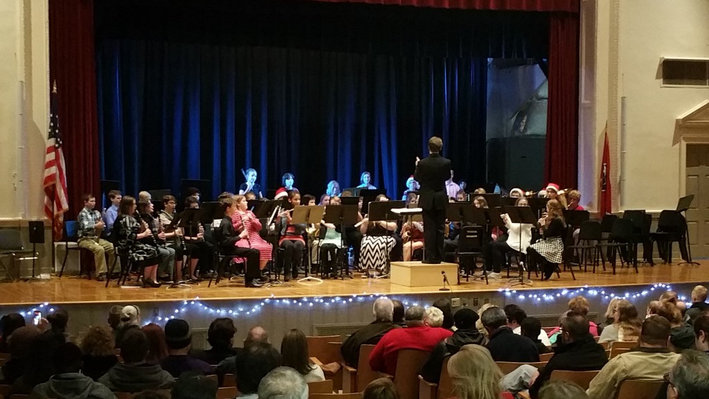Gresham Middle School Band Concert, Dec 15, 2016