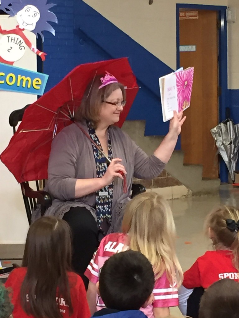 Jennifer Owen Reading at Sterchi Elementary, March 2, 2017