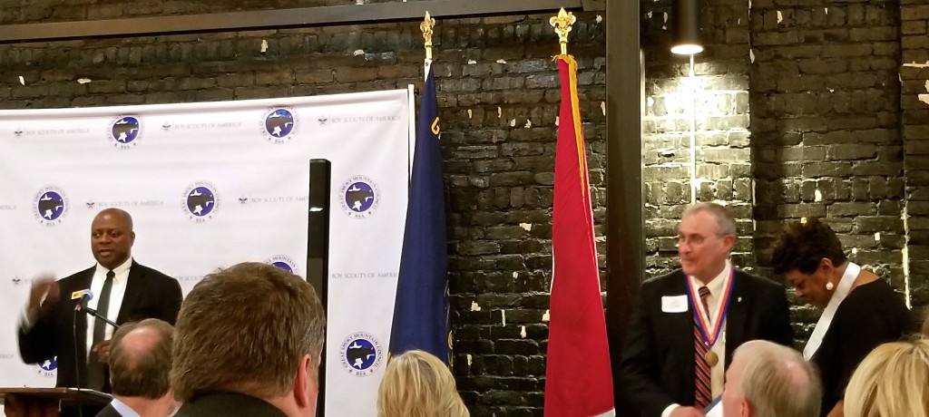 Kim Cullom Chehote District of the Boy Scouts of America Awards Dinner, April 12, 2018