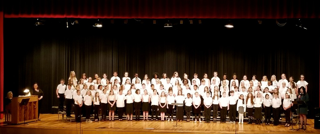 Knox County Schools Elementary Honors Choir, April 22, 2018
