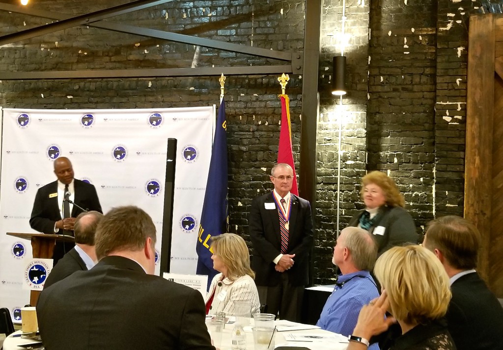 Melissa Johnson Chehote District of the Boy Scouts of America Awards Dinner, April 12, 2018