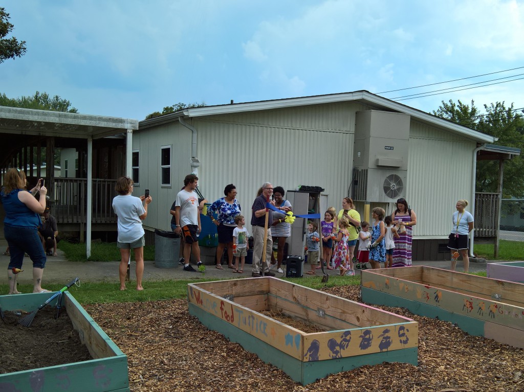 Inskip Community School Garden Ribbon Cutting 2016