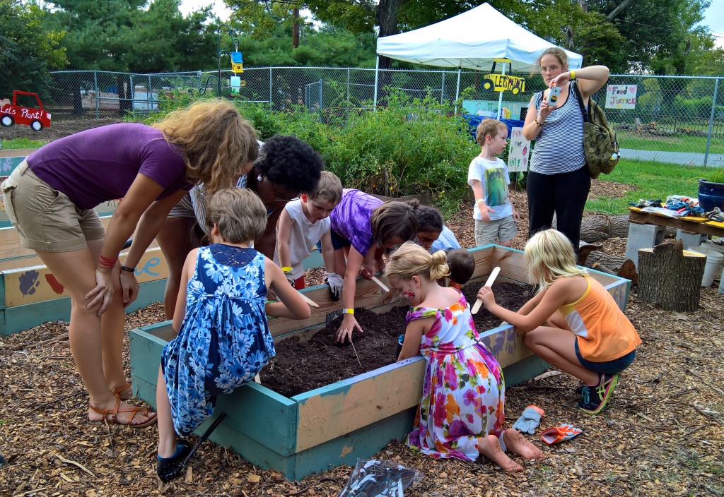 Inskip Community School Garden Ribbon Cutting 2016