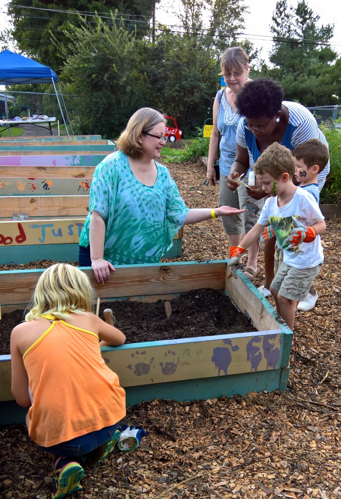 Inskip Community School Garden Ribbon Cutting 2016
