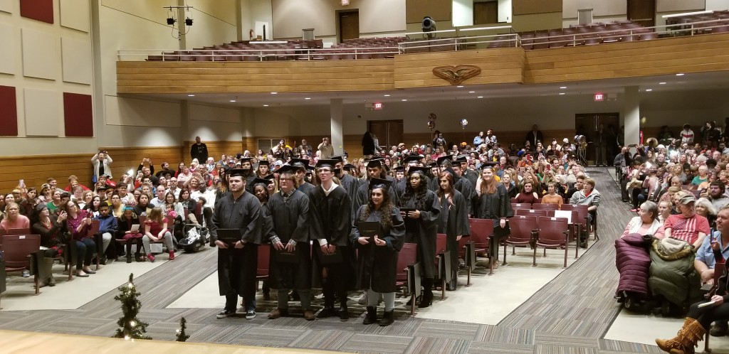 Dr. Paul Kelley Academy Graduation at Fulton High School, December 18, 2018