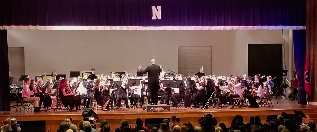 Knox County Middle School Honors Band Concert, January 18, 2019