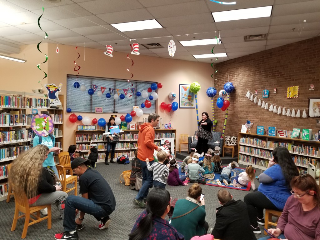 Read Across America Event, Bearden Branch Library, March 1, 2019